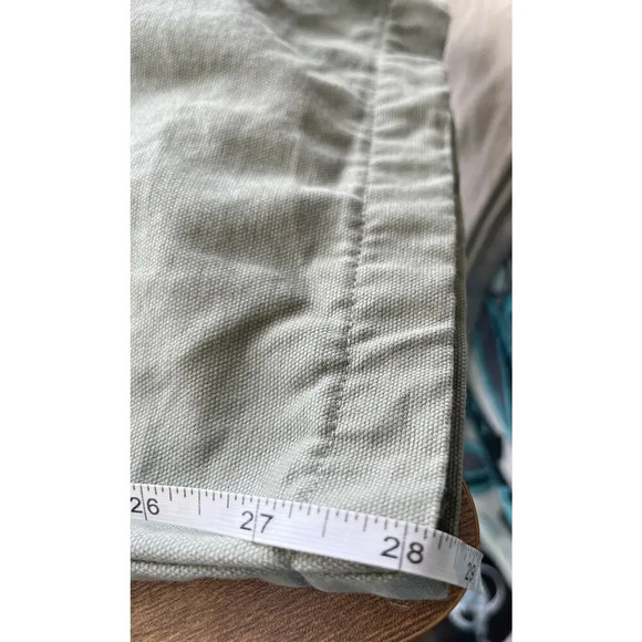 Land's End Mens 37 Soft Green Khaki 100% Cotton Casual/Working Pants - Picture 10 of 11